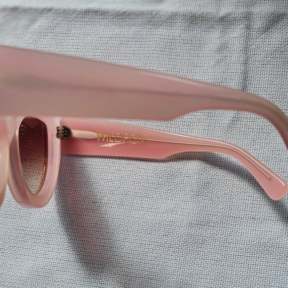 Wildfox Kitten pastel pink sunglasses main image 3